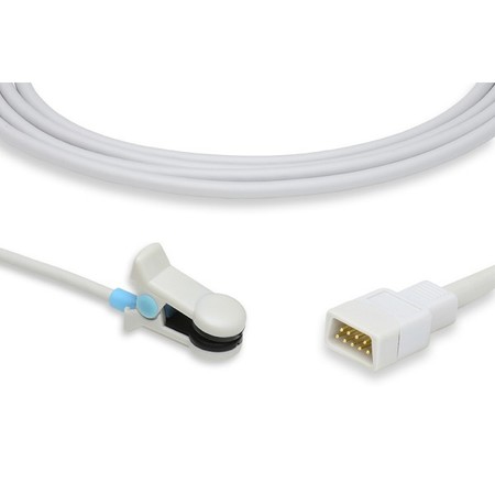 CABLES & SENSORS Nonin Compatible Short SpO2 Sensor - Adult Ear Clip S903-080